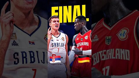 It’s Serbia and Germany in the Fiba World Cup Finals #serbia #germany #fiba #fibawc