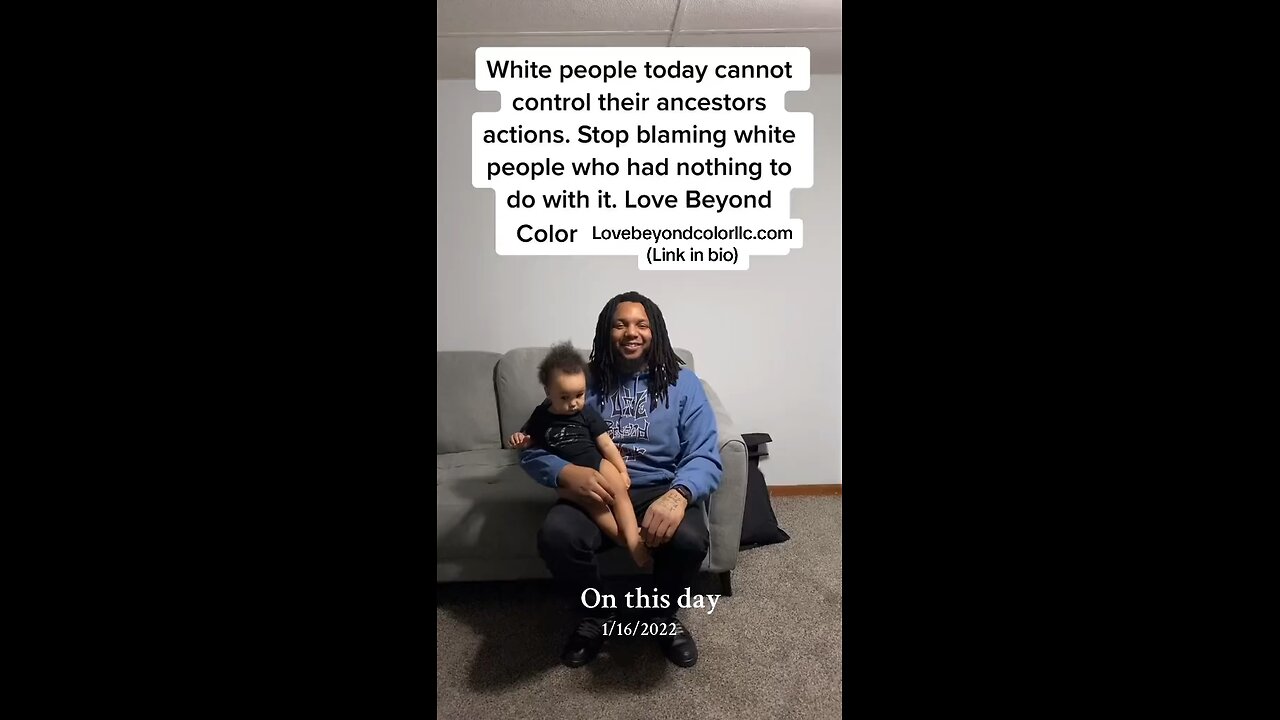Besides, most white people's ancestors didn't even own slaves