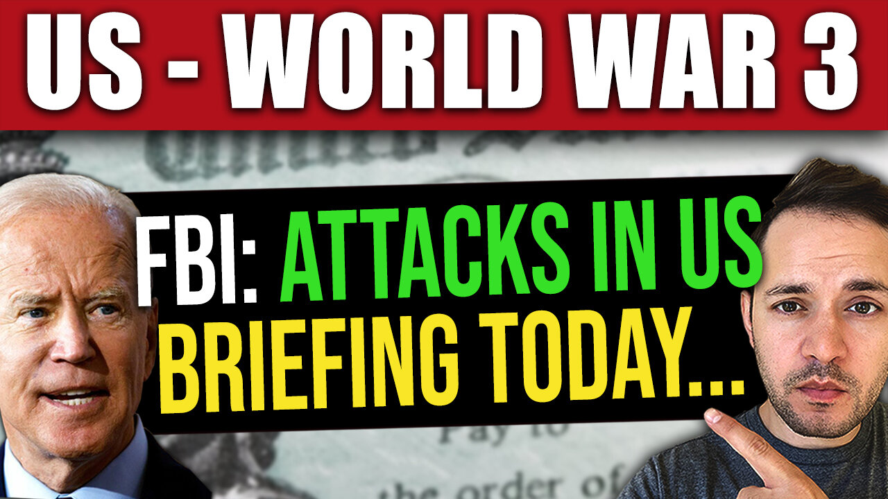 BREAKING: FBI Warns Attacks on US Soil Coming in Briefing Today (World War 3)