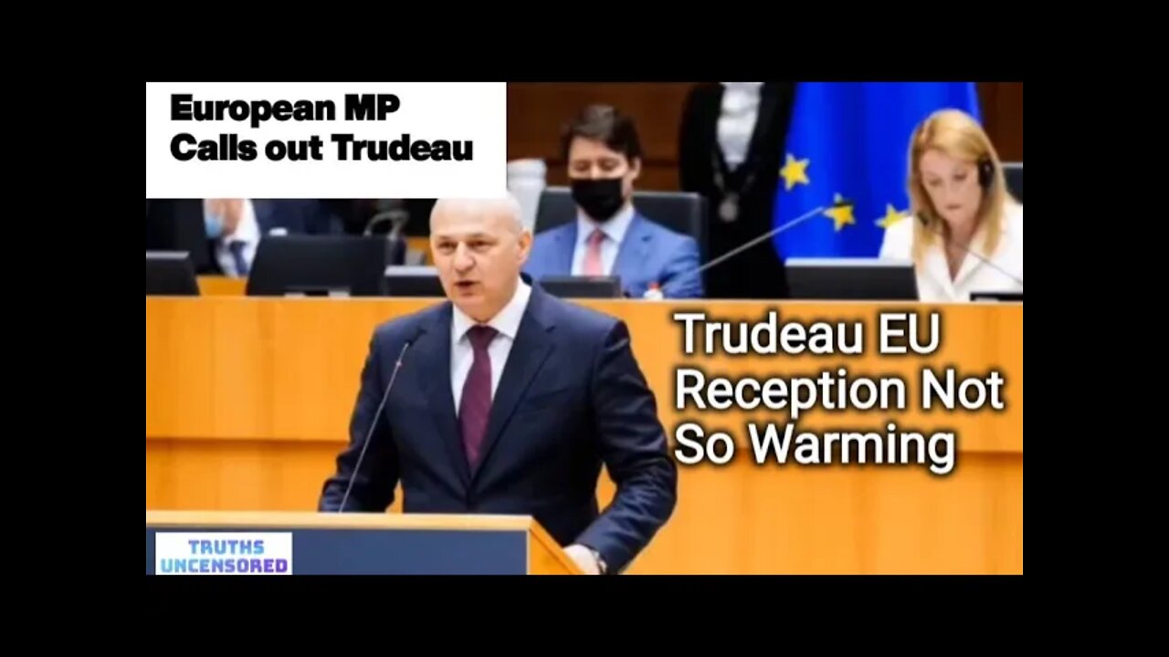 European MP Calls Out Trudeau