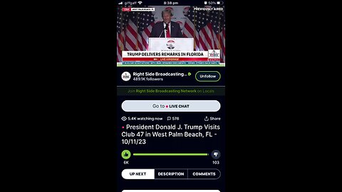 Trump speech : : West Palm Beach FL 12/10/2023