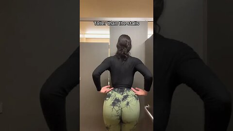 Taller than the stalls