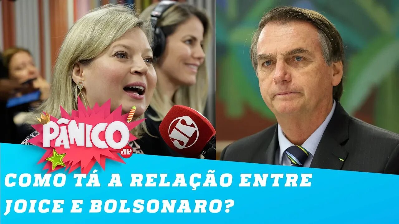 Joice afirma que está bem com Bolsonaro: 'Conversamos de madrugada'