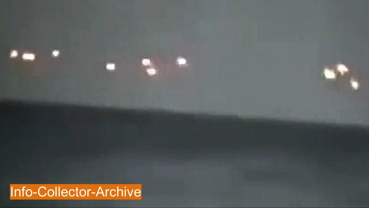 13 UFOs Captured On Film By Fisherman 1994 Florida