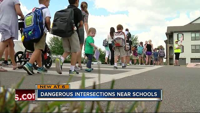 Alarming amount of car crashes outside schools, study says