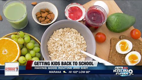 Getting your kids back to school ready with a regular routine