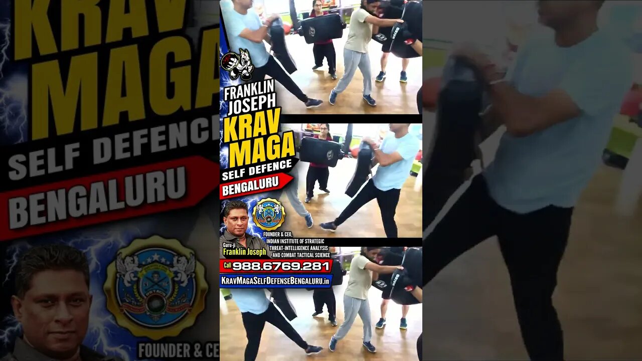 #FranklinJoseph Krav Maga Self Defence 157 #KravMagaBengaluru #Shorts #KravMaga #SelfDefense #Fight