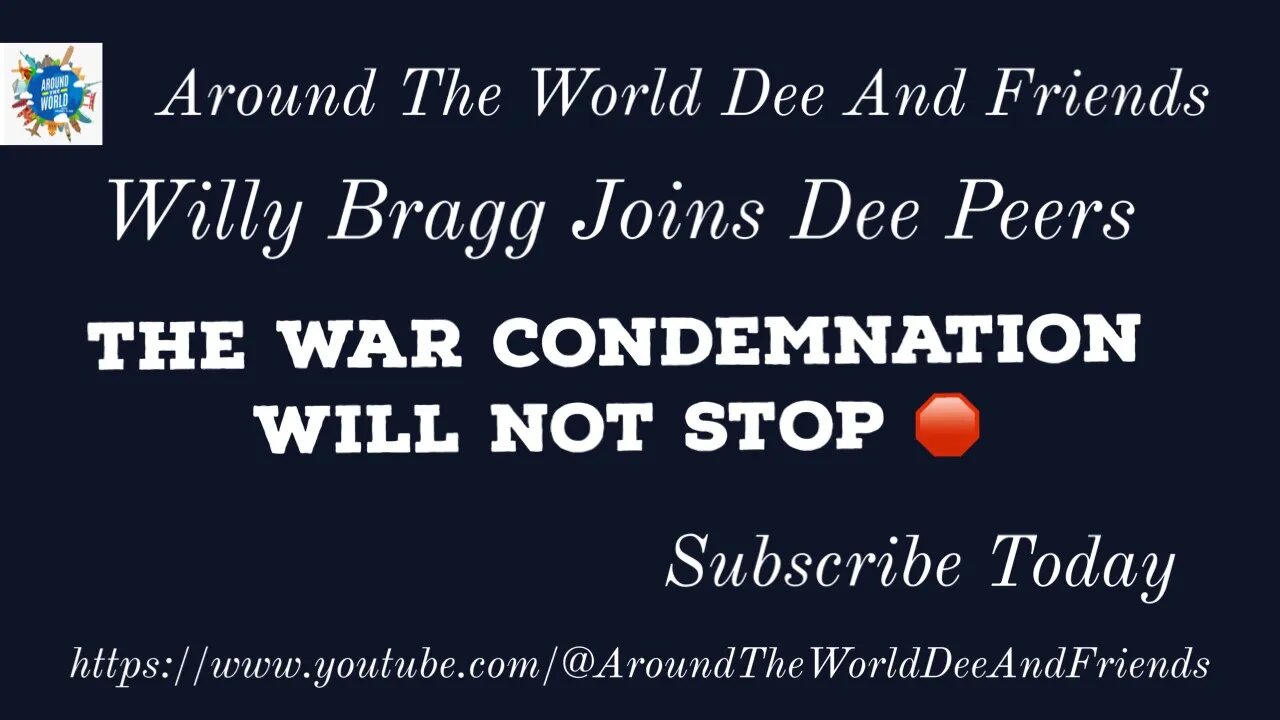 The War Condemnation Will Not Stop 🛑 with Willy Bragg