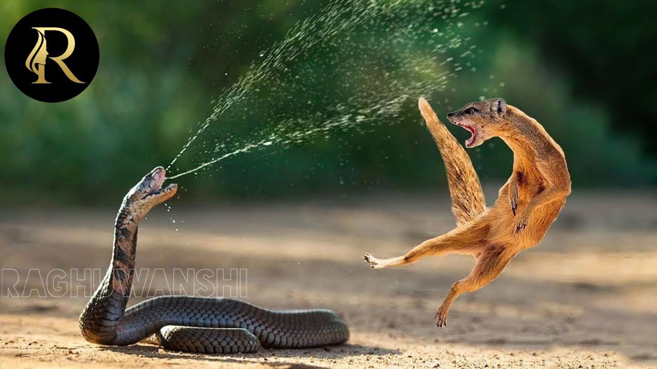 Snake And Mangoose Real Fight !! Snake Video ! Wild Animal ! Snake Attack ! #Shorts By Raghuwanshi -