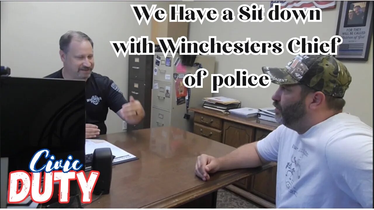 A sit down with Winchester Police Chief Michael Burk