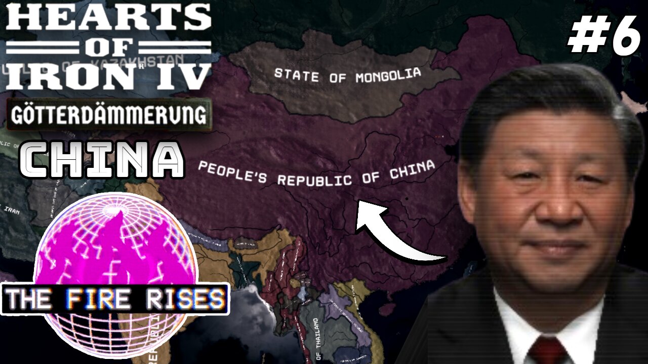 The Grueling East Asian War! Hoi4 - The Fire Rises, People's Republic of China #6