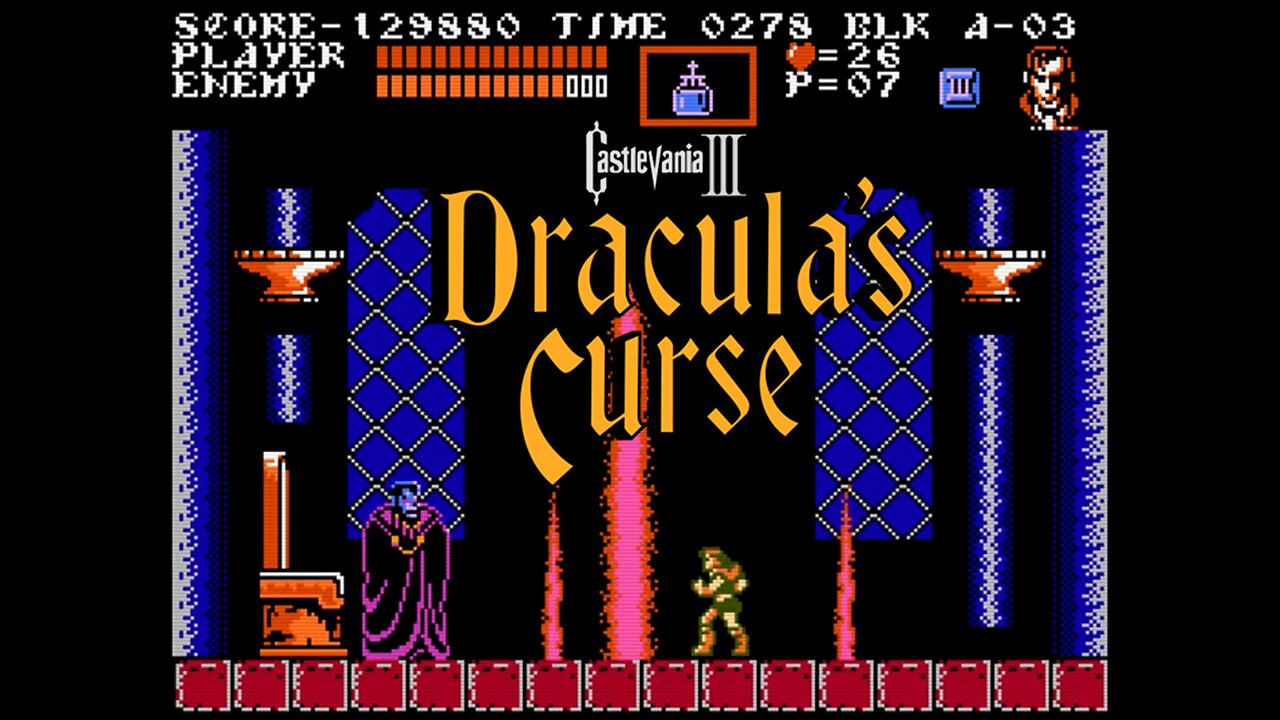 Castlevania III Dracula's Curse NES Longplay/Playthrough