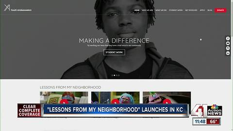 "Lessons from My Neighborhood" launches in KC