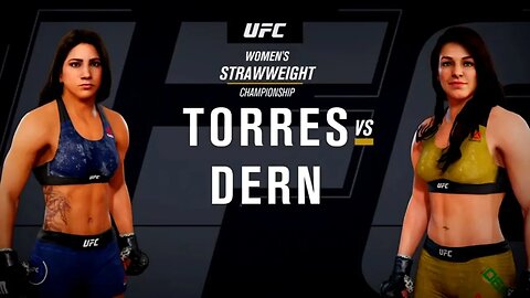 EA Sports UFC 3 Gameplay Mackenzie Dern vs Tecia Torres