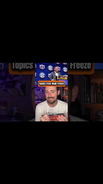 Three Big Topics From SEC Media Days for Hugh Freeze? | #auburnfootball #hughfreeze #secfootball