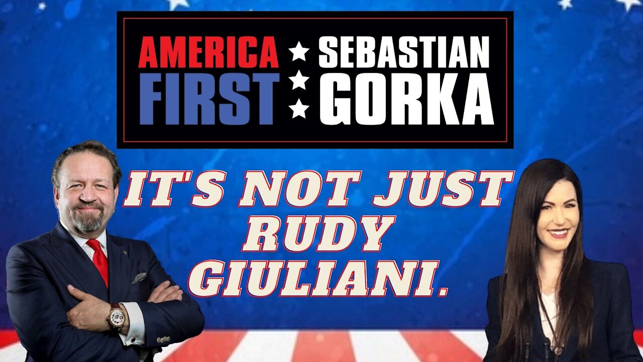 It's not just Rudy Giuliani. Amanda Milius with Sebastian Gorka on AMERICA First