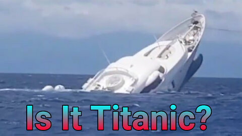 Is It Titanic? Super Yacht Sinks off the Coast of Italy⛵