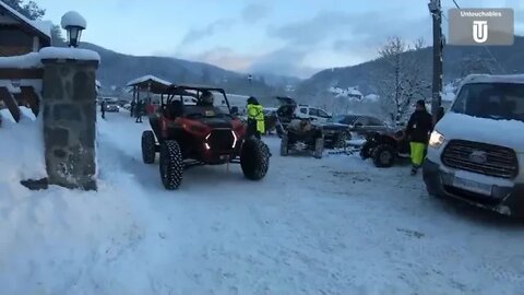 Frozen % Rush 🥶🚀 Snow Ice Race ❄️❗️ATV SSV QUAD MOTO❗️ Băiuț, Maramureș Day 1