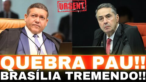 URGENTE!! BARROSO ACIONADO AS PRESSAS!! QUEBRA PAU EM BRASÍLI!! TENSÃO TOTAL...
