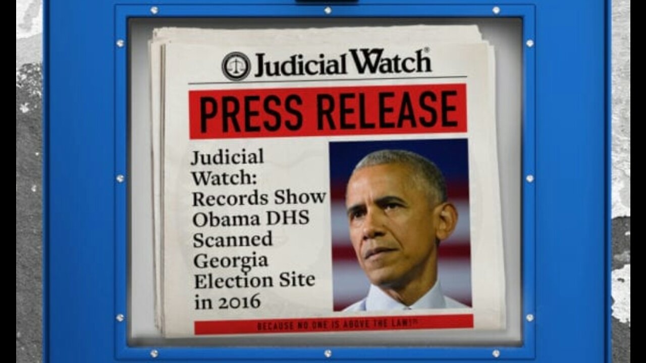 Obama DHS Scanned Georgia Election Site pt 2...