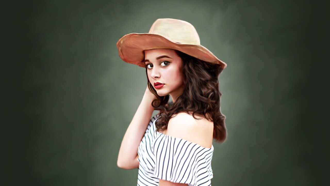 Speed Art Digital Oil Painting | Digital Painting photoshop