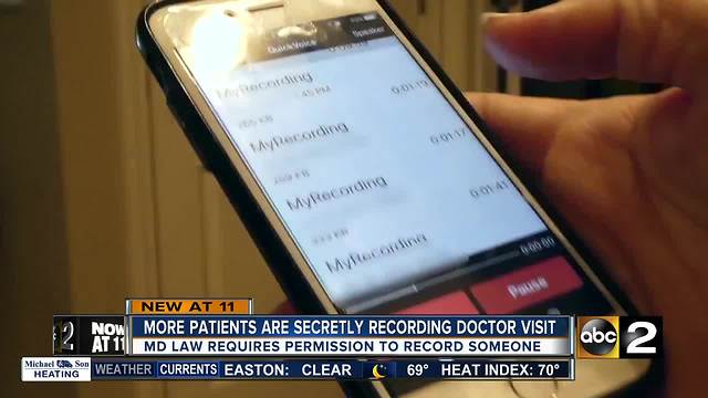 Health history, record of medication and recording device?