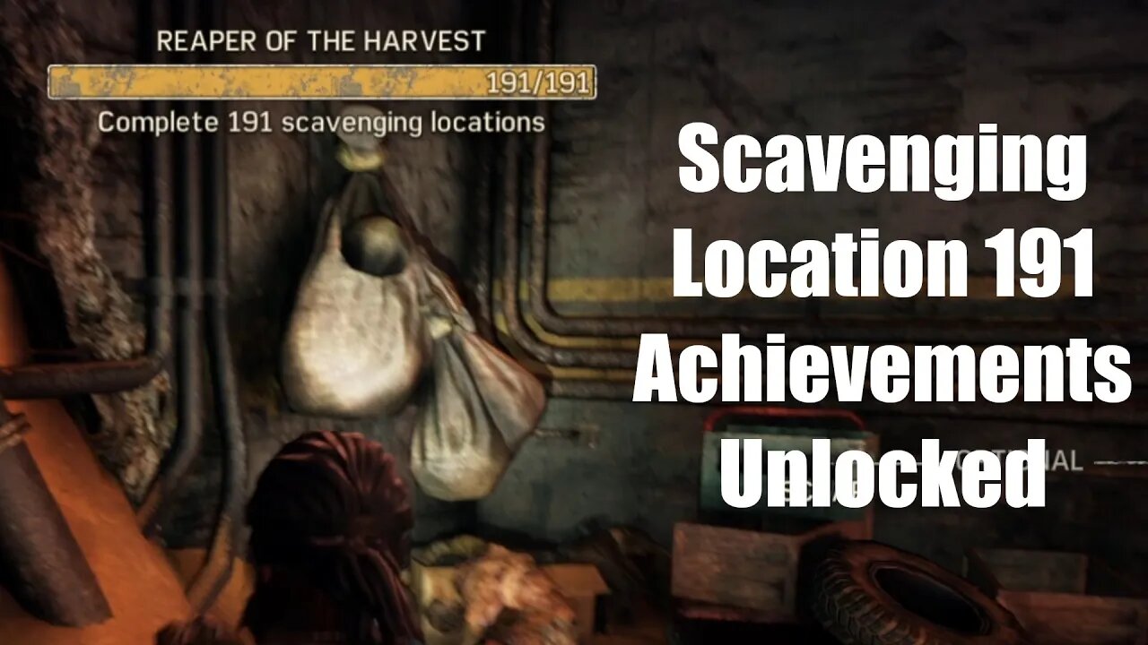 Mad Max Scavenging Location 191 Achievements Unlocked (Reaper Of The Harvest)