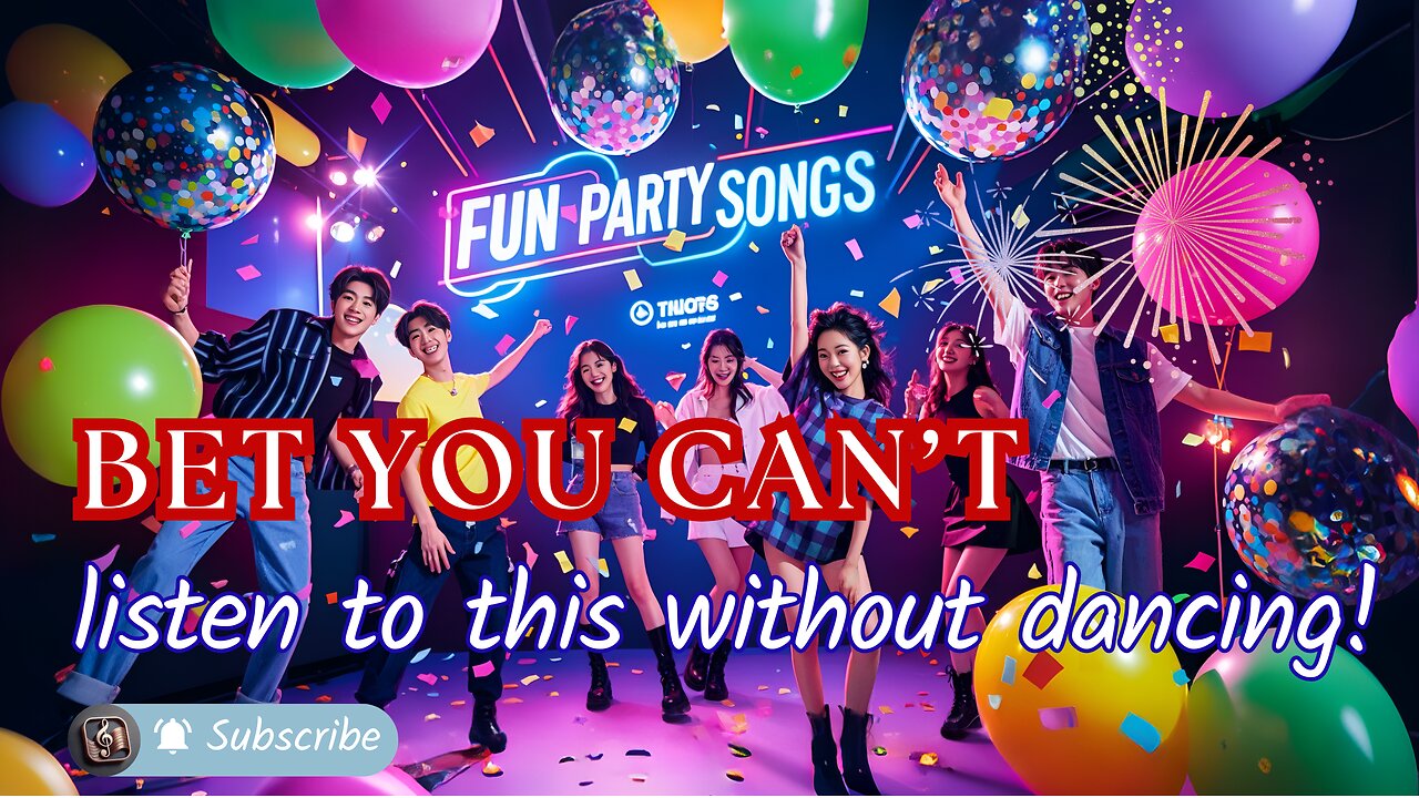 "Fun Party Songs" Bet you can’t listen to this without dancing!