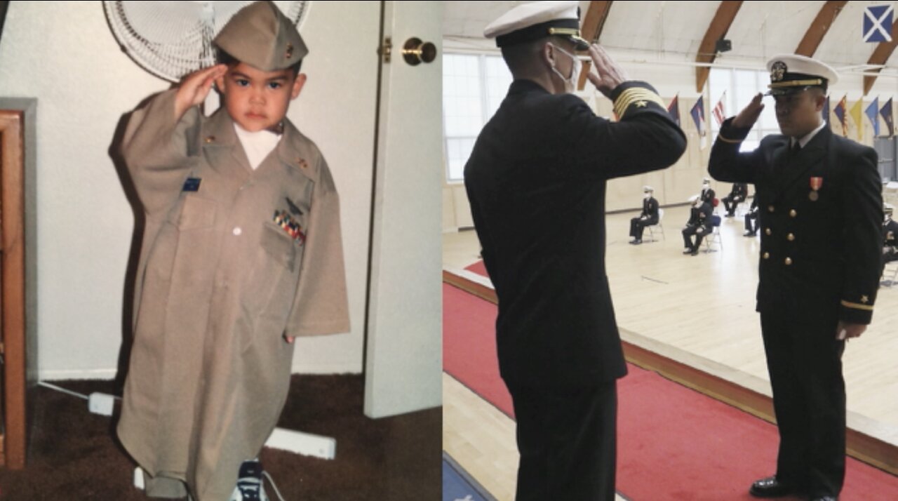 Mira Mesa man fulfills dream, becomes first officer in Navy family