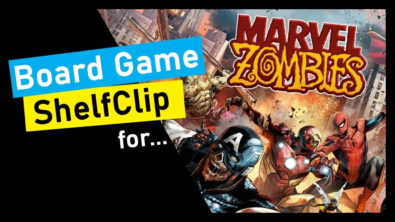 🌱ShelfClips: Marvel Zombies: a Zombicide Game & X-Men Resistance (Short Board Game Preview)
