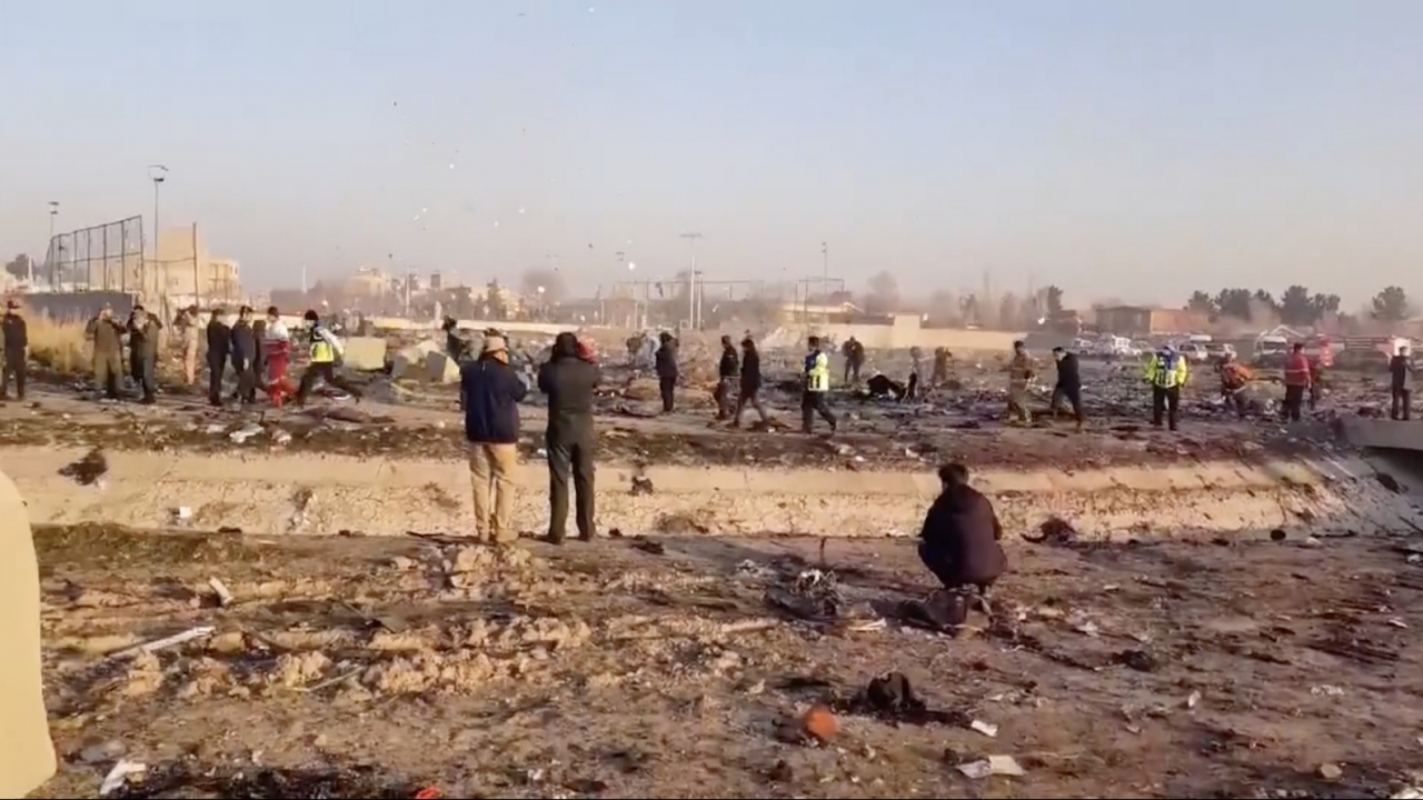 Ukrainian Plane Crashes In Iran, Killing All 176 On Board