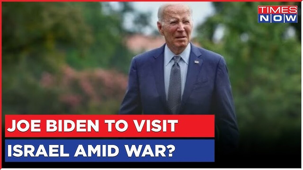 President Biden to Travel to Israel Following Hamas Attacks