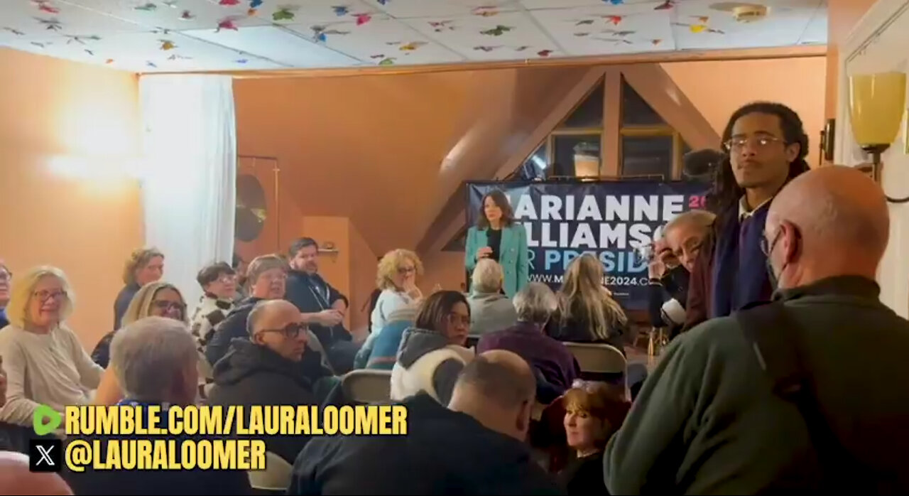 Loomer Unleashed Asks Democrat Presidential Candidate Marianne Williamson if She Thinks Joe Biden is Too Old to Serve