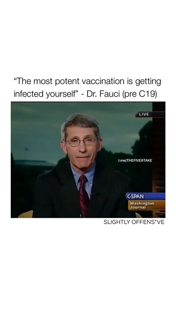 Anthony Fauci about flue shot