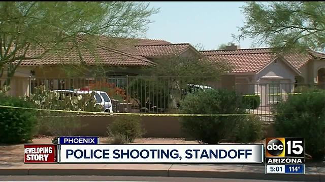 Police involved in shooting in north Phoenix