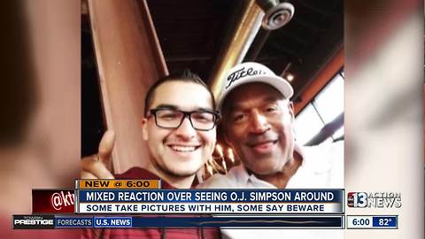 O.J. Simpson sightings in Summerlin draw mixed reactions