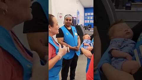 Fake Baby Prank on Walmart Employee 😆 🤣 😂 #shorts