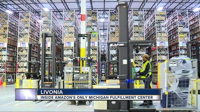 Gov. Snyder says Livonia Amazon fulfillment center is 'great boost' to the economy