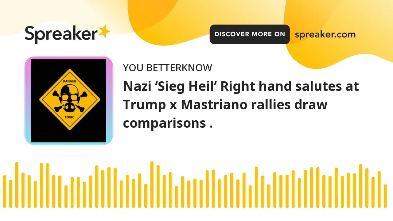 Nazi ‘Sieg Heil’ Right hand salutes at Trump x Mastriano rallies draw comparisons .