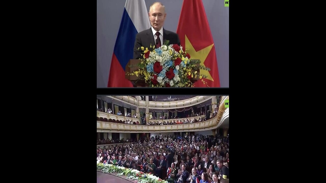 ❗️President Putin addresses Russian and Soviet Universities’ graduates in Hanoi