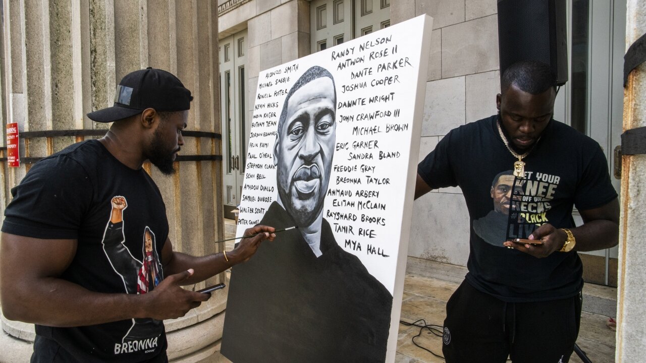 Rally, March Begin Floyd Remembrance