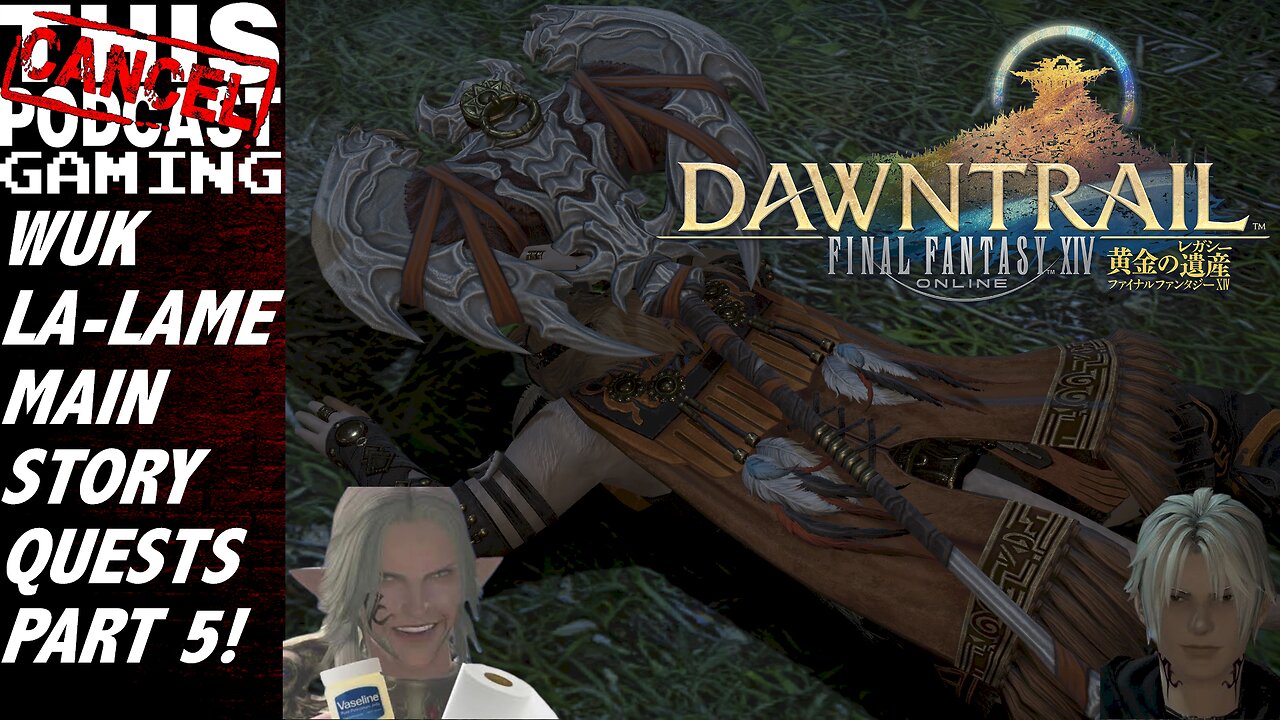 Final Fantasy XIV Dawntrail - Wuk La-Lame Main Story Quests & Sidequesting Part 5!