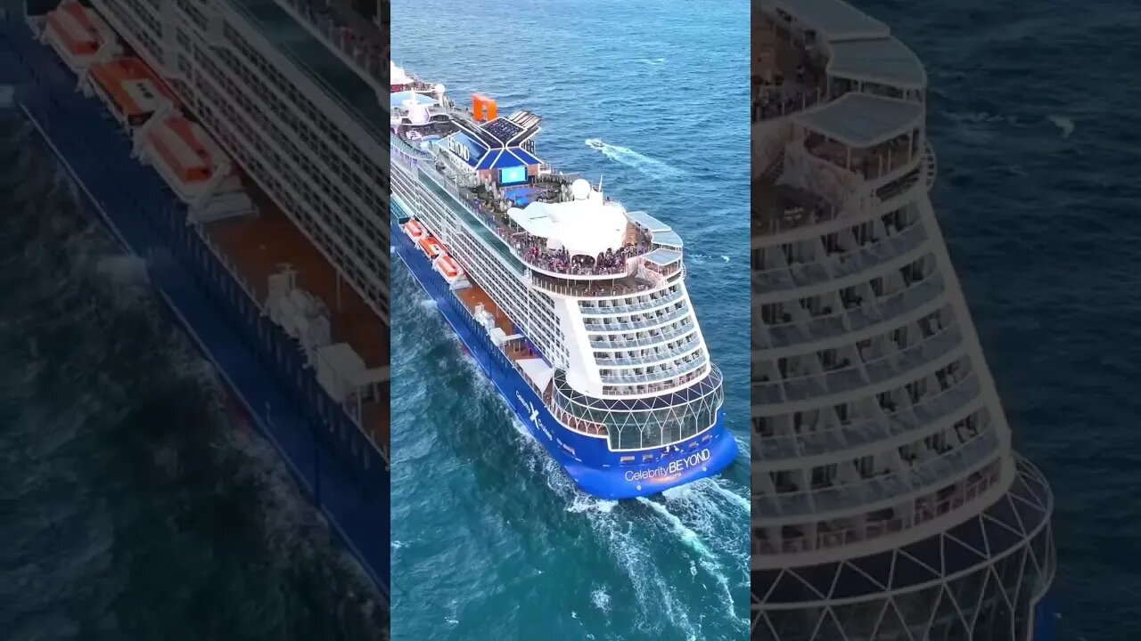 Celebrity’s newest ship in the fleet! 🔥 🔥 #cruiseship #shorts