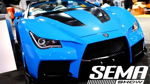 SEMA Show Setup in 8K