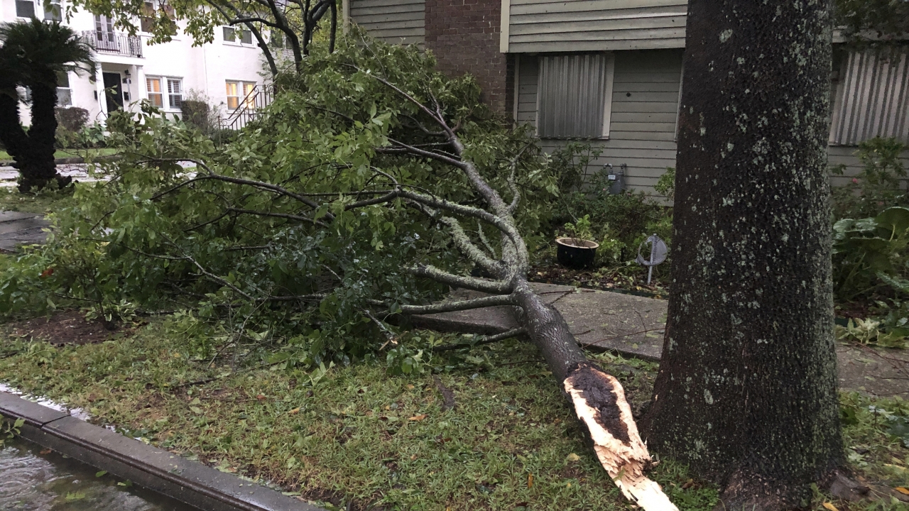 Zeta Heads Northeast After Making Landfall In U.S.