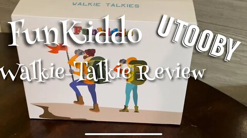 FunKiddo Walkie Talkie Review