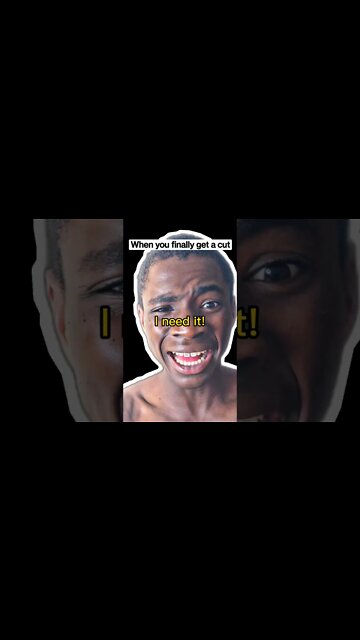 Bro NEEDED that😅😂 #hairstyle#haircut #africa #spongebob