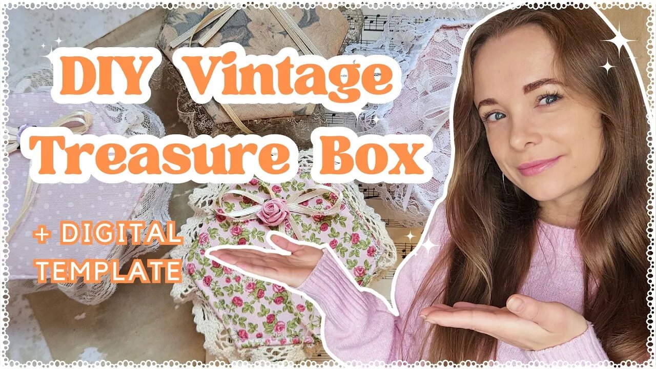 How To Craft A Vintage Box | My first DIGIKITS + NEW FREEBIE! ❤.°˖✧ Studio Vlog