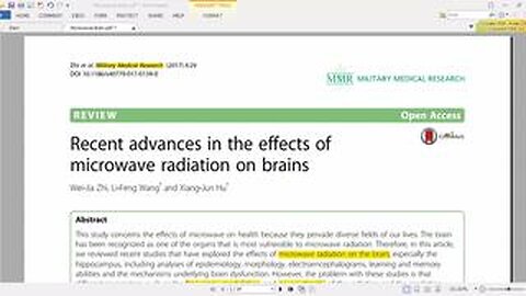 MICROWAVE RADIATION ON BRAINS - THE LETHAL 5G EXPOSED