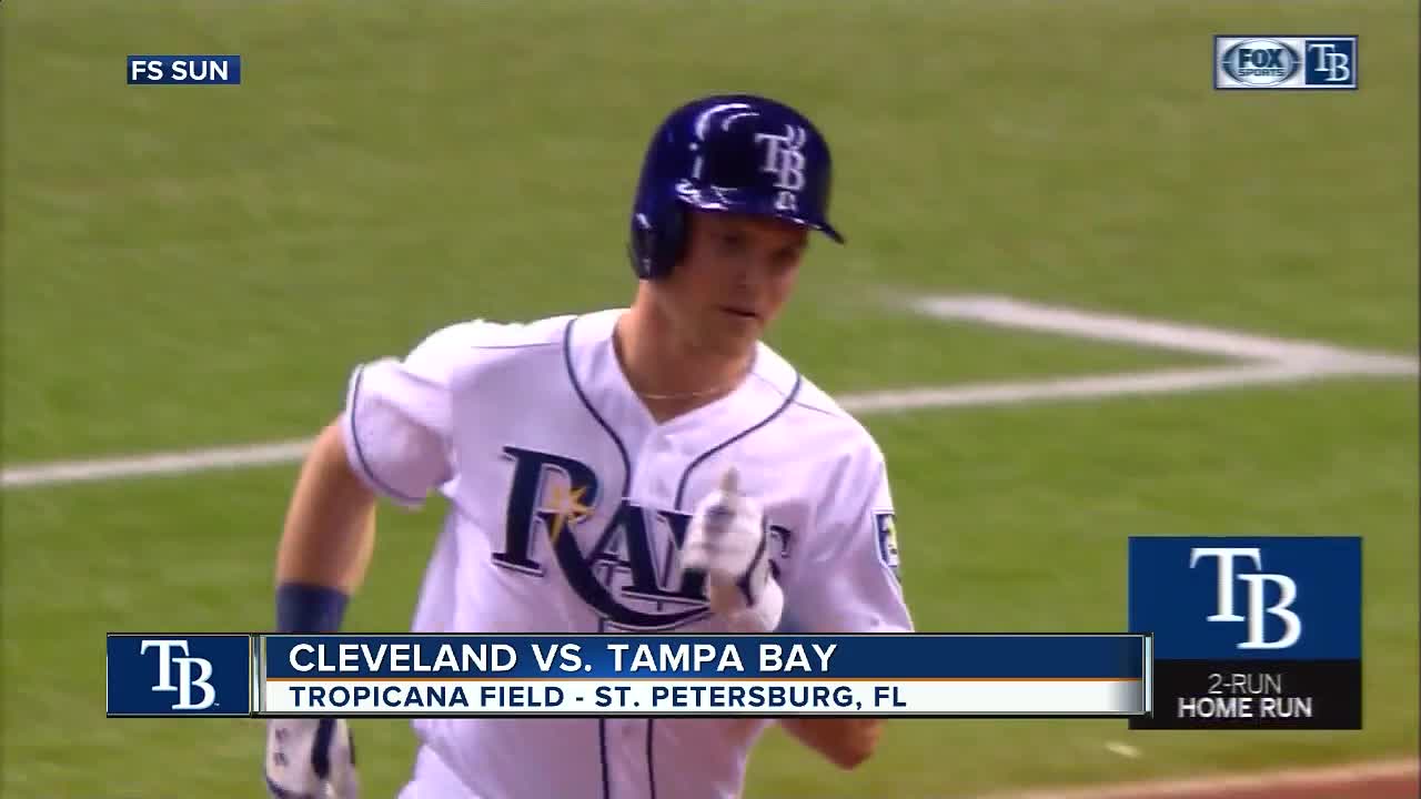 Ji-Man Choi hits walk-off 2-run home run in 9th inning, Tampa Bay Rays beat Cleveland Indians 6-5